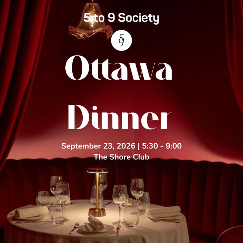 Cover Image for The Hiring Trust Problem - 5 to 9 Society Dinner - Ottawa