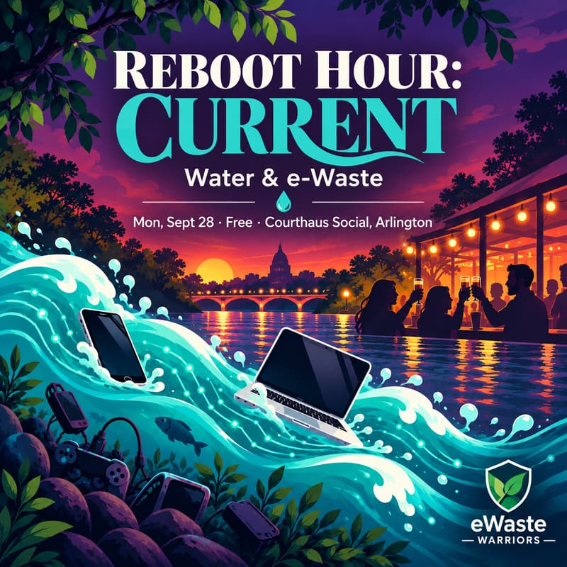 Cover Image for Reboot Hour: CURRENT | Water & e-Waste