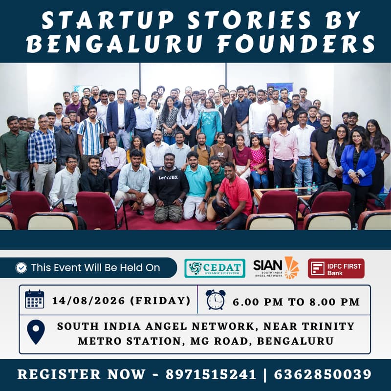 Cover Image for Startup Stories by Bengaluru Founders