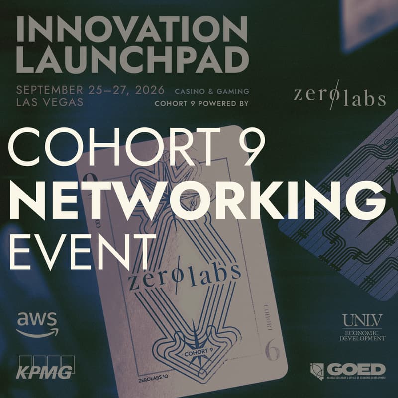 Cover Image for Zero Labs Cohort 9 - Cocktails & Networking LOCATION TBD