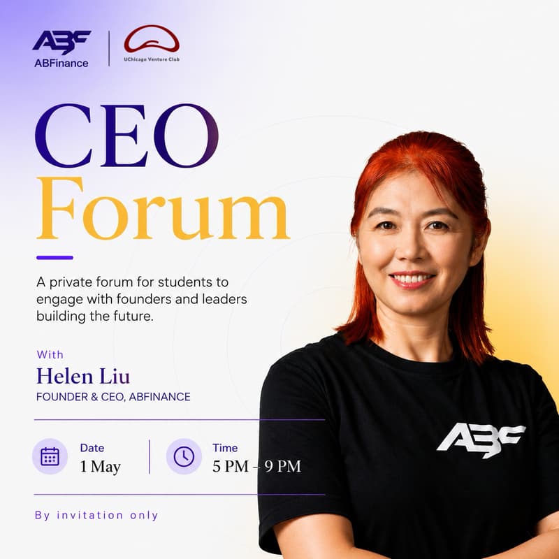 Cover Image for CEO Forum | University of Chicago