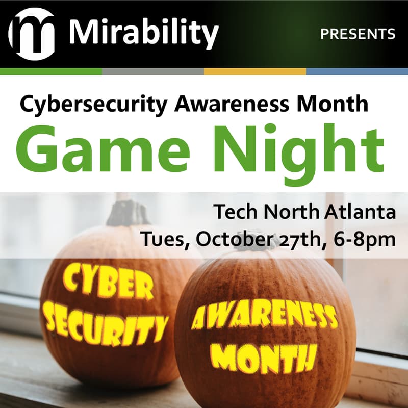 Cover Image for Cybersecurity Awareness Month Game Night