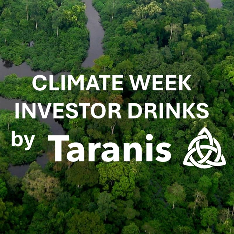 Cover Image for Climate Week Investor Drinks