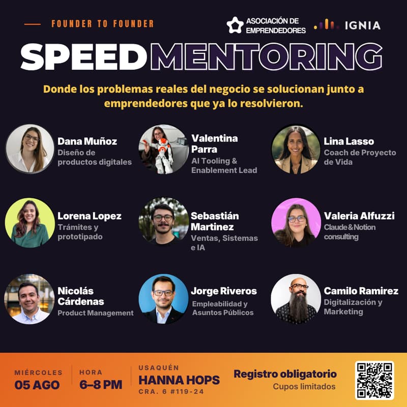 Cover Image for Speed Mentoring: Founder to Founder