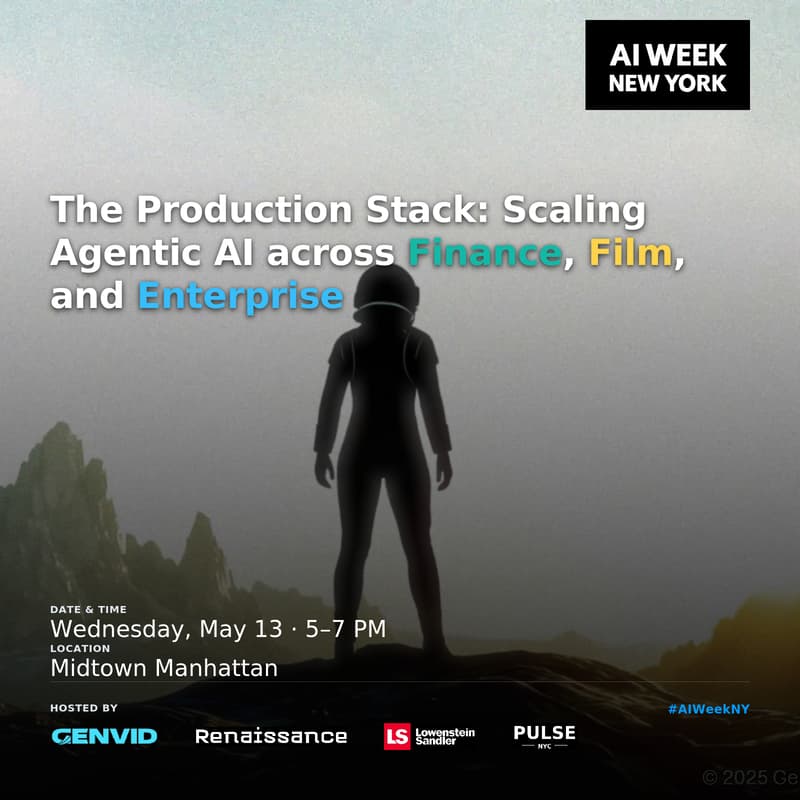 Cover Image for The Production Stack: Scaling Agentic AI across Finance, Film, and Enterprise