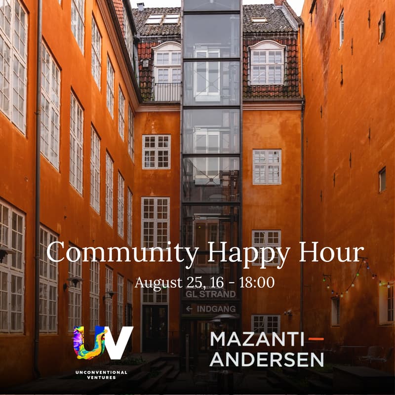 Cover Image for Unconventional Ventures x Mazanti-Andersen Happy Hour: Celebrating the People Building Europe's Next-Gen Funds