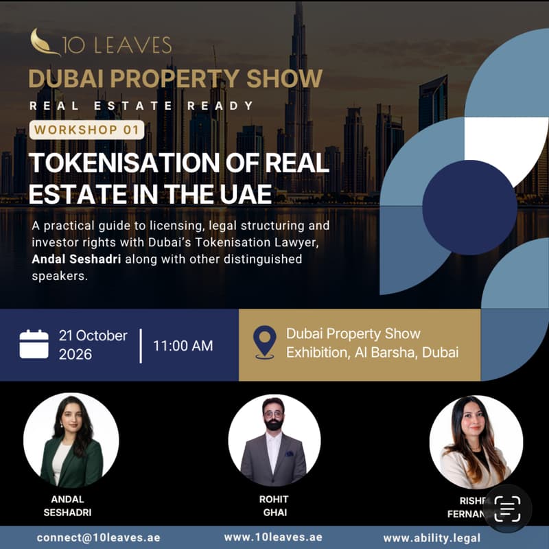 Cover Image for 10 Leaves x DPS: Tokenisation Of Real Estate In The UAE