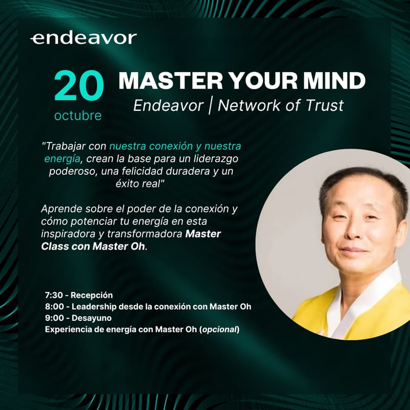 Cover Image for Master Your Mind: Leadership desde la conexión con Master Oh