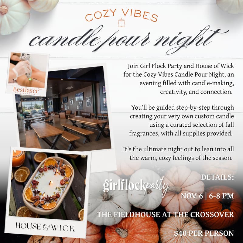 Cover Image for Cozy Vibes Candle Pour Night with GFP