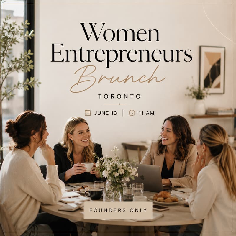 Cover Image for Women Entrepreneurs Brunch