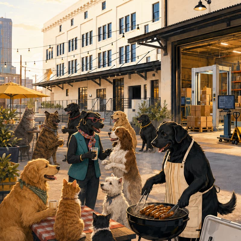Cover Image for Grill, Gather, Connect w/ Black Dog Law, Dockware, +Gradient