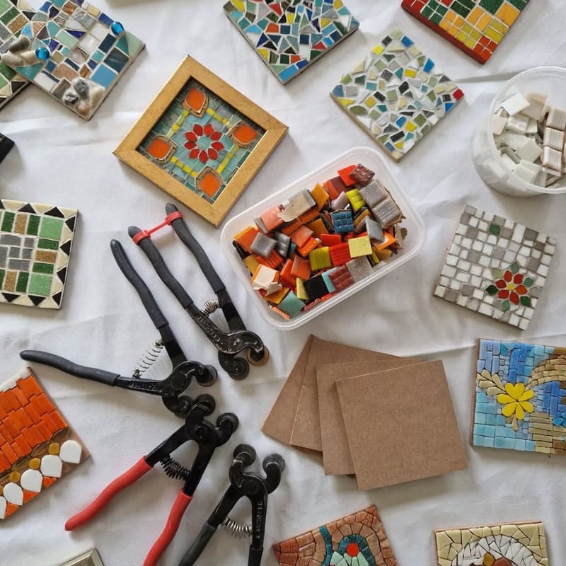 Cover Image for Mosaic Coasters