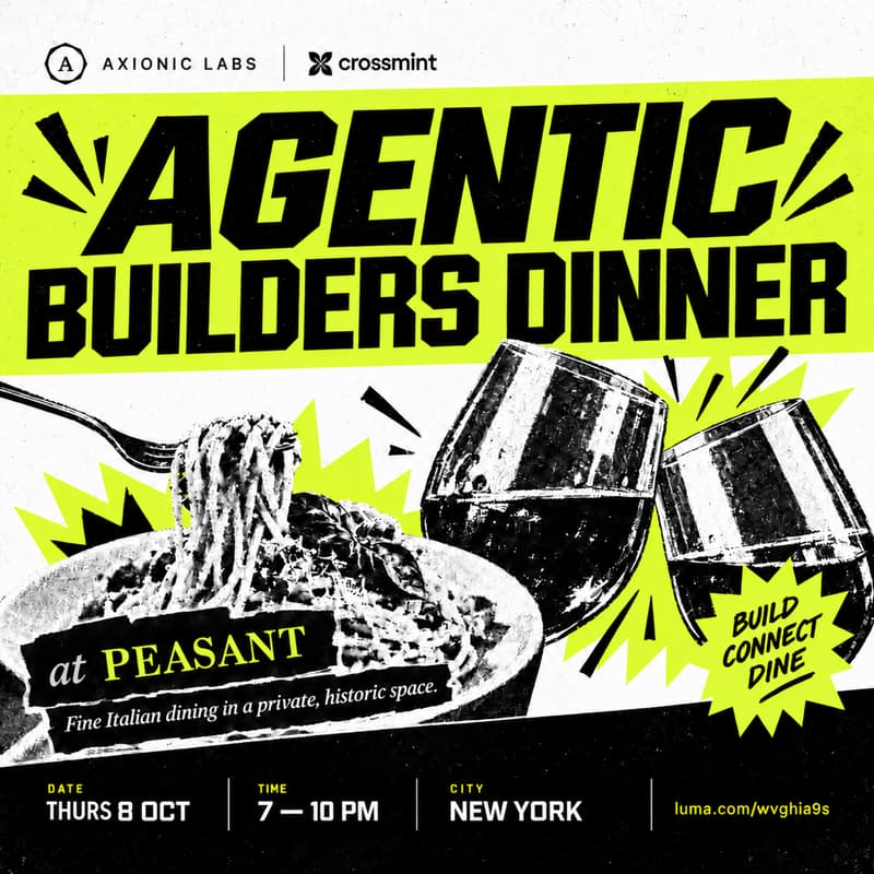 Cover Image for Agentic Builders Private Dinner at PEASANT