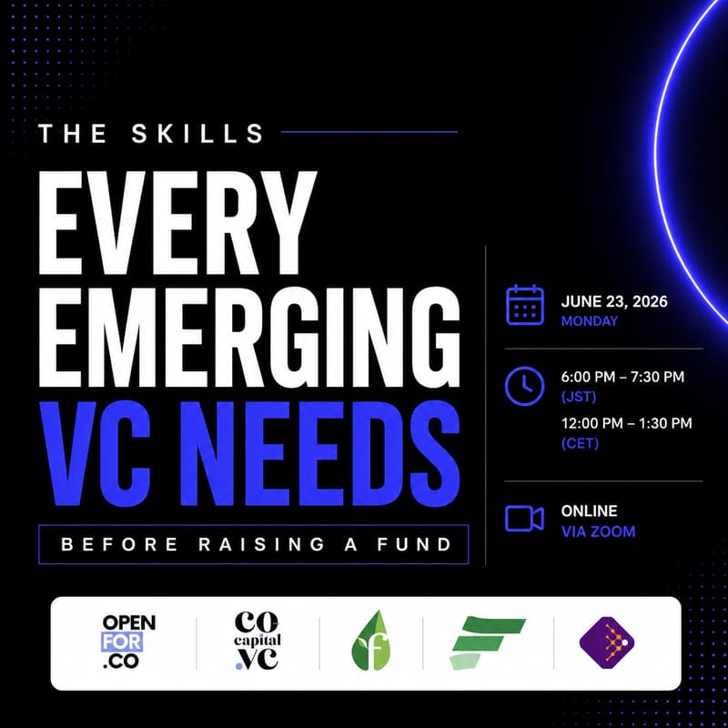 Cover Image for The Skills Every Emerging VC Needs Before Raising a Fund — Featuring Myrto Lalacos
