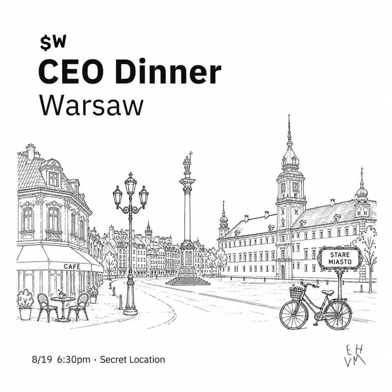 Cover Image for CEO Dinner · Warsaw