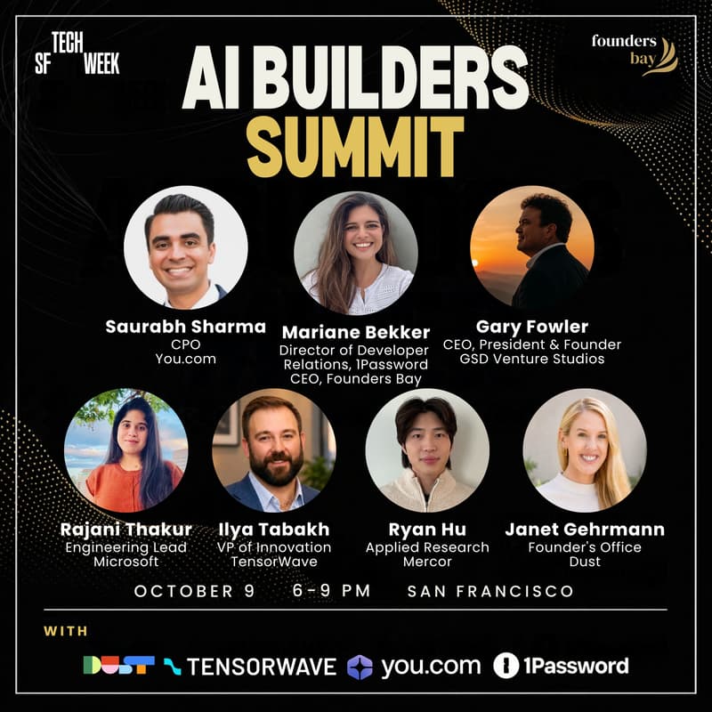 Cover Image for AI Builders Summit - #SFTechWeek