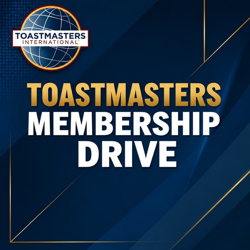 Cover Image for Biscayne Toastmasters MEMBERSHIP DRIVE