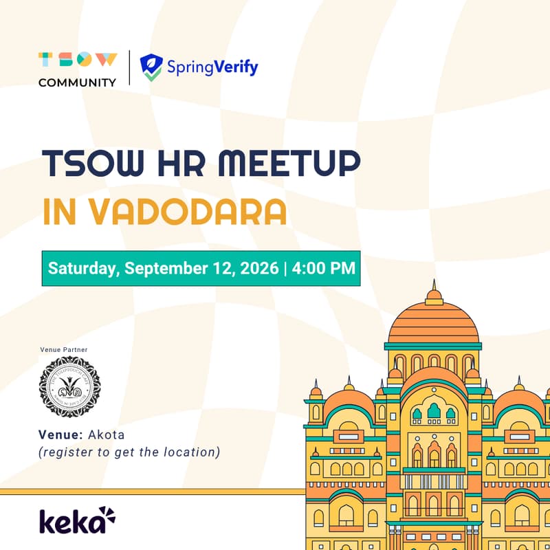 Cover Image for TSOW HR Meetup in Vadodara