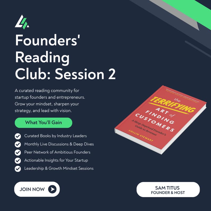 Cover Image for Founders' Reading Club: Session 2