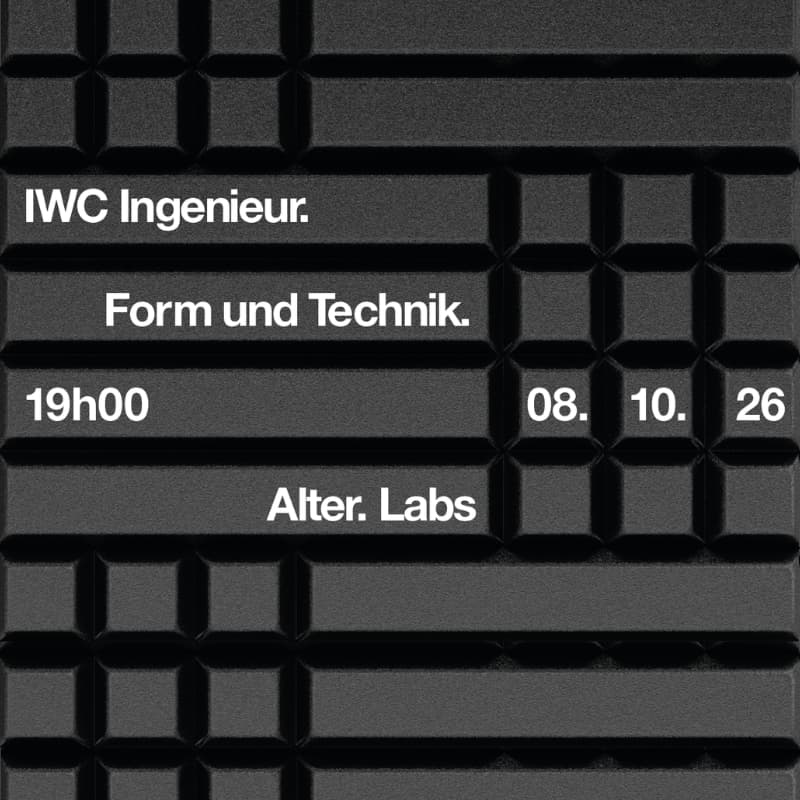 Cover Image for Dîner IWC Ingenieur