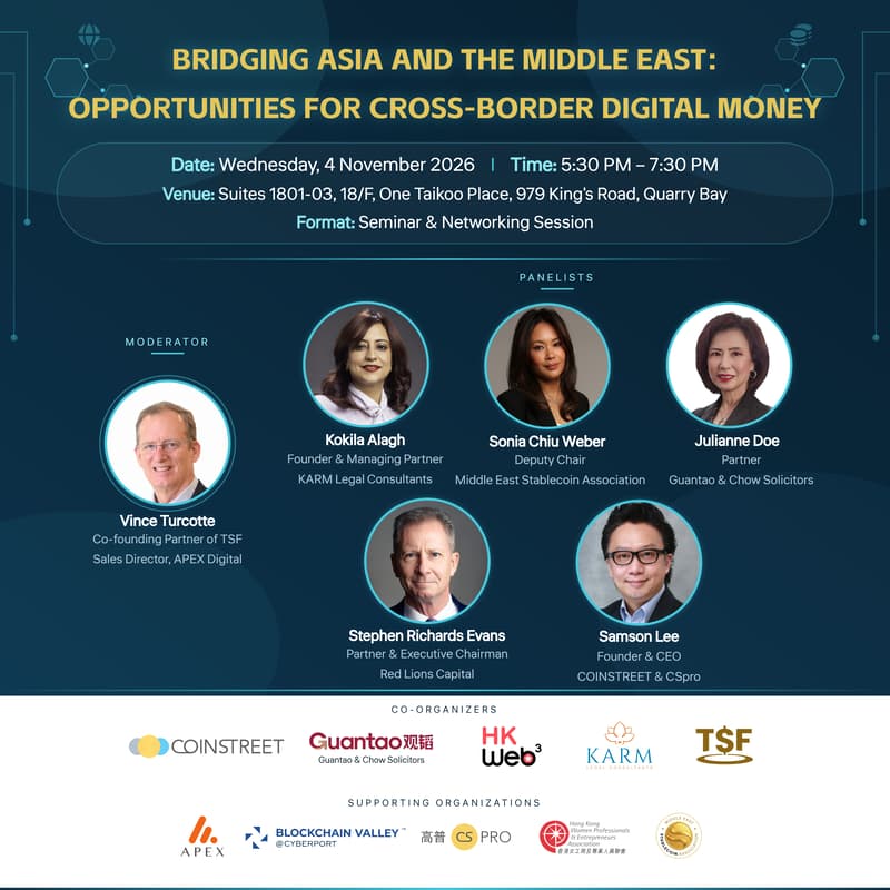 Cover Image for Bridging Asia and the Middle East: Opportunities for Cross-Border Digital Money