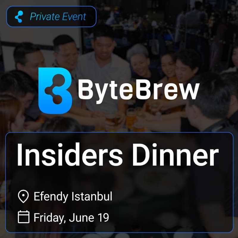Cover Image for ByteBrew Insiders Dinner