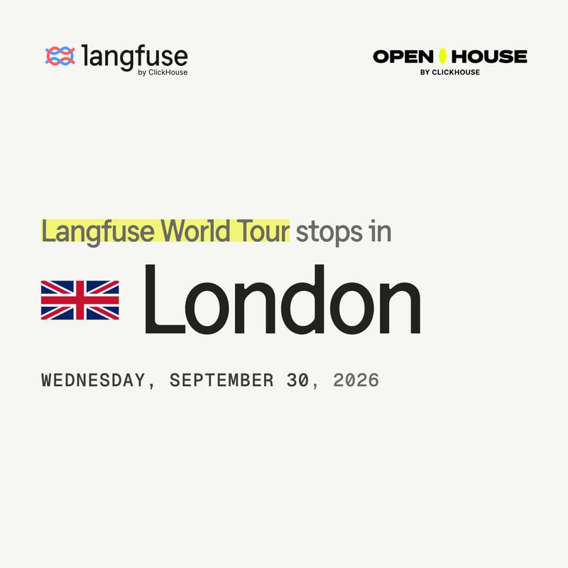 Cover Image for Langfuse @ Open House London
