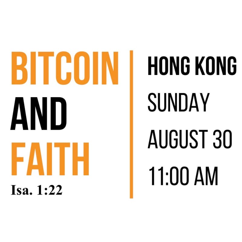 Cover Image for Bitcoin & Faith 2026 — The Sunday After Bitcoin Asia