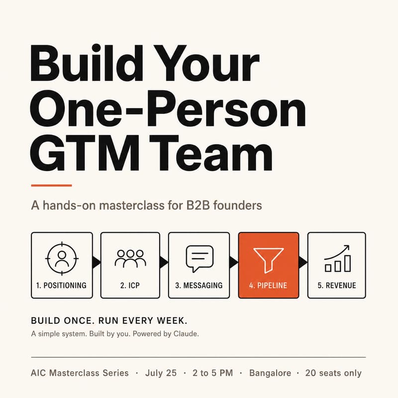Cover Image for AIC Masterclass Series: Build Your GTM Engine with Claude