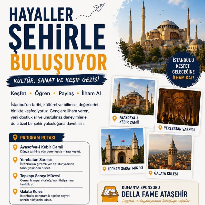 Cover Image for HAYALLER ŞEHIRLE BULUŞUYOR. Kültür, Sanat ve Keşif Gezisi