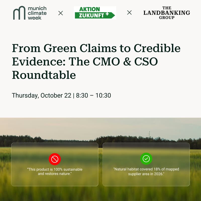 Cover Image for From Green Claims to Credible Evidence: The CMO & CSO Roundtable