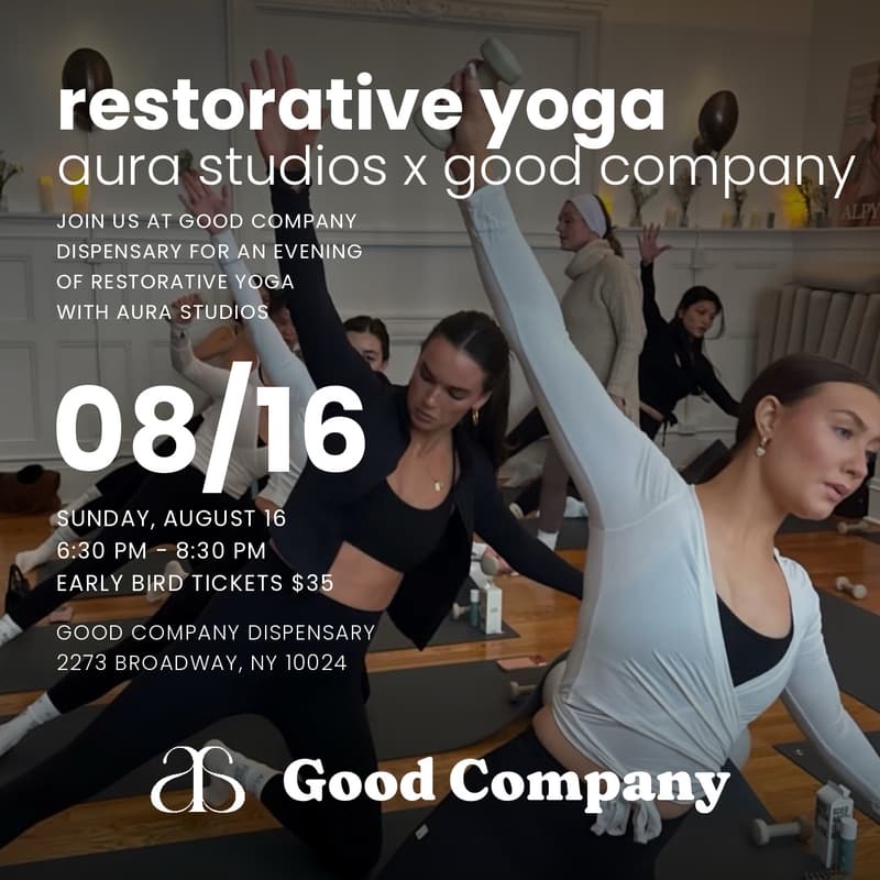 Cover Image for Aura Studios x Good Company: Restorative Yoga