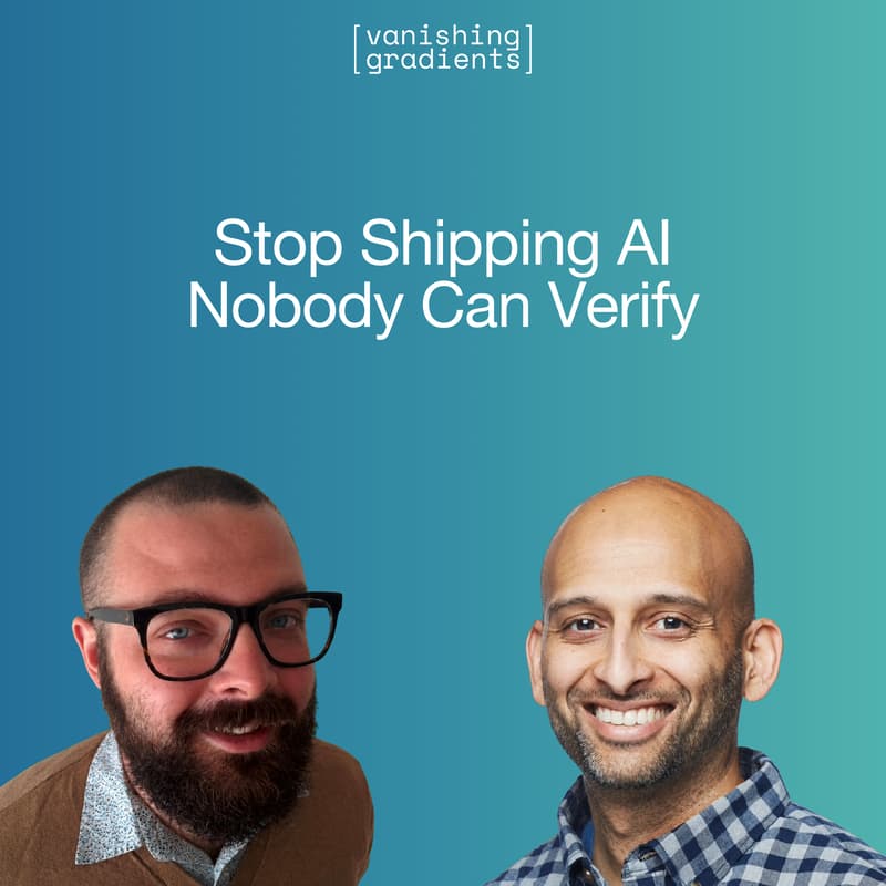 Cover Image for Stop Shipping AI Nobody Can Verify with Hamel Husain