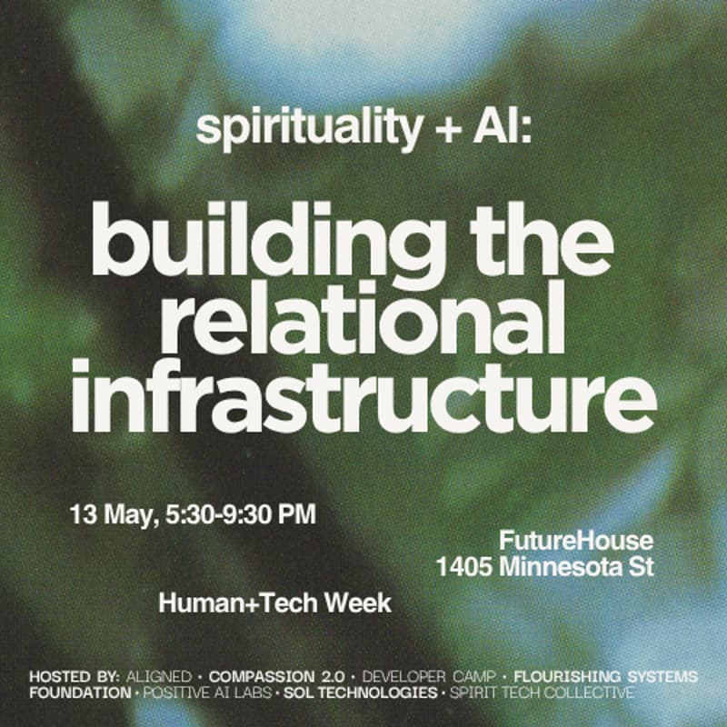 Cover Image for Spirituality+AI: Building the Relational Infrastructure