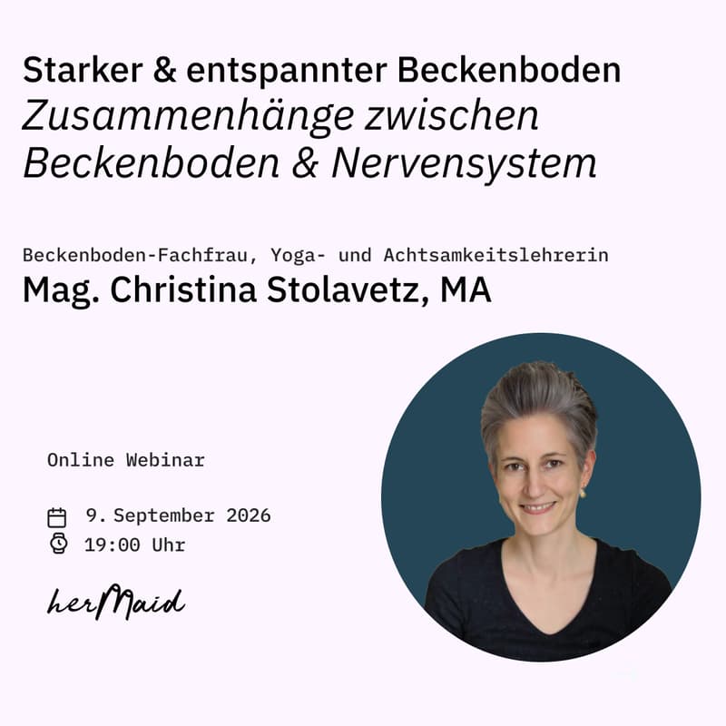 Cover Image for Starker & entspannter Beckenboden: Wie Nervensystem & Beckenboden zusammenhängen und warum es oft mehr braucht als nur Kräftigung