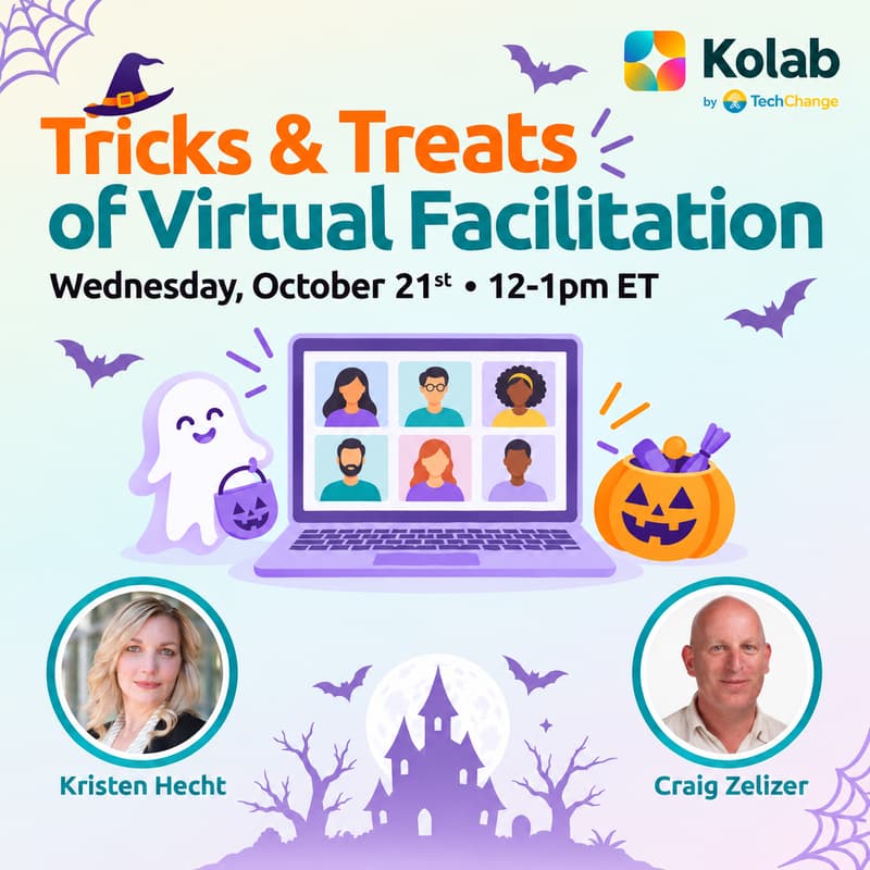 Cover Image for Tricks & Treats of Virtual Facilitation