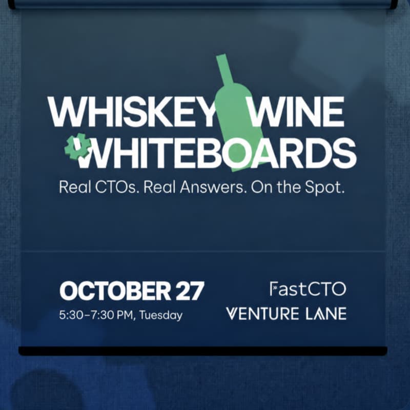 Cover Image for Whiskey, Wine & Whiteboards - October 27