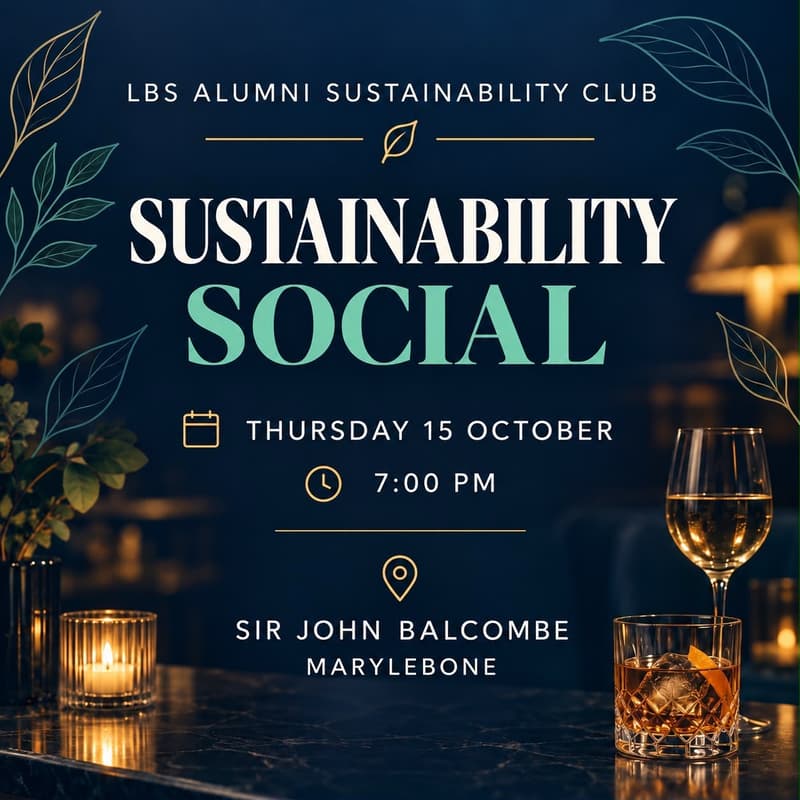 Cover Image for LBS Alumni Sustainability Club social