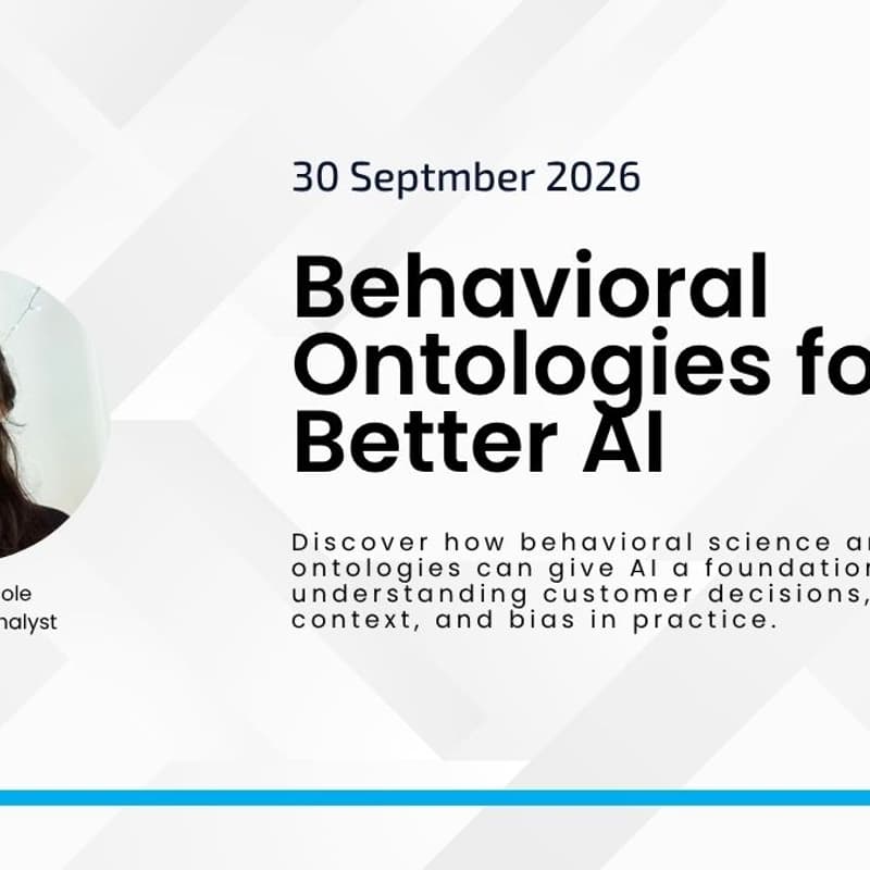 Cover Image for Behavioral Ontologies for Better AI