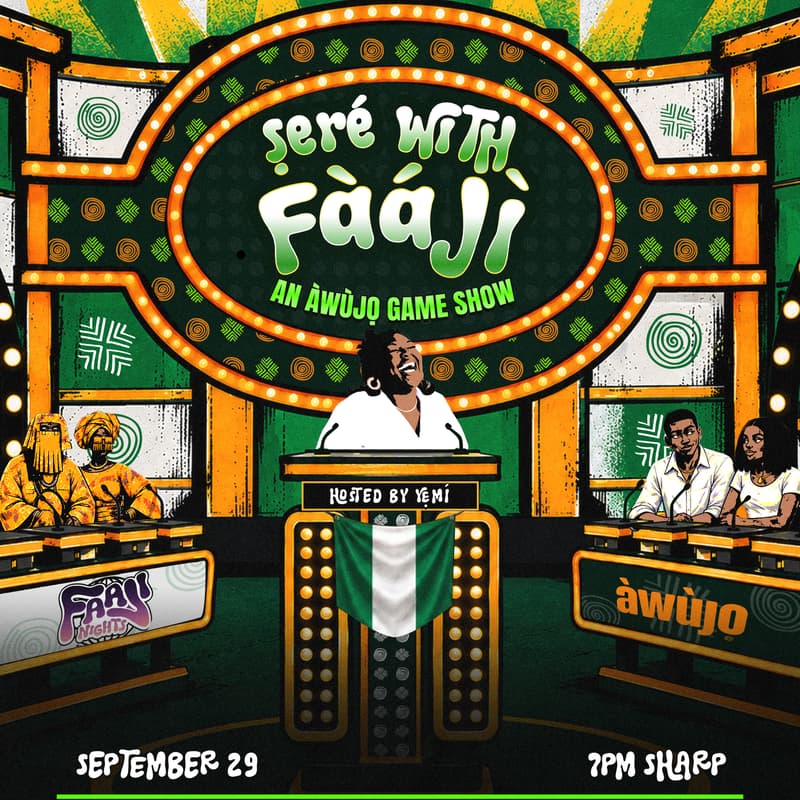Cover Image for Ṣeré with Faaji: an Awujo Game Show