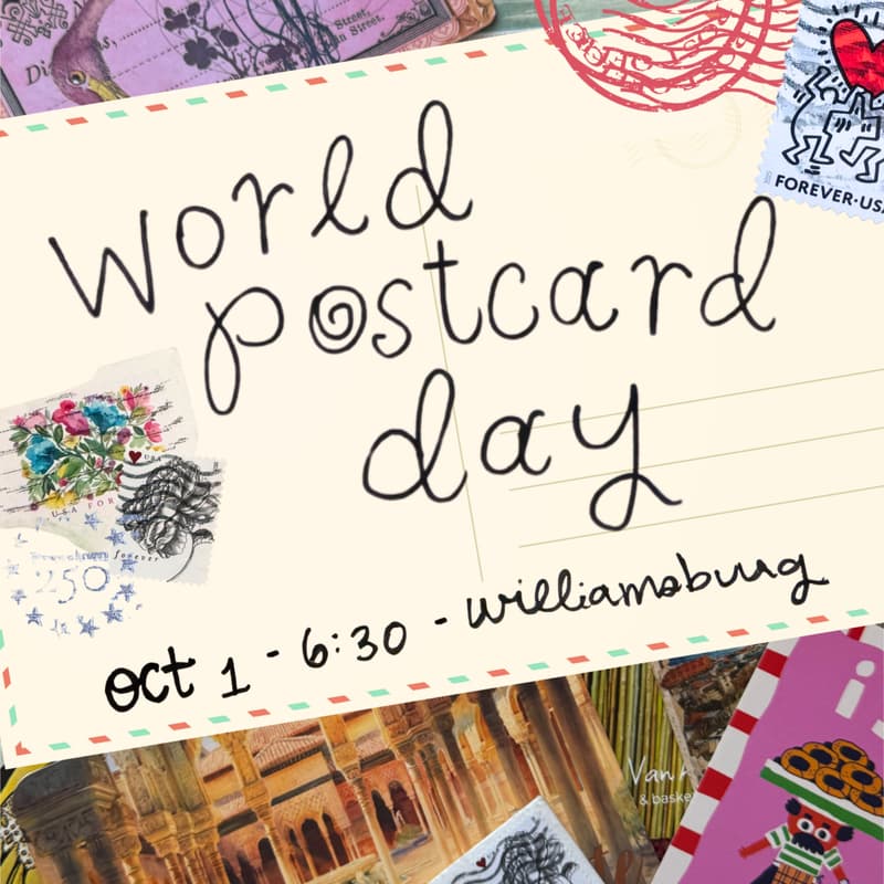 Cover Image for World Postcard Day: worldwide craft club postcard swap!!!