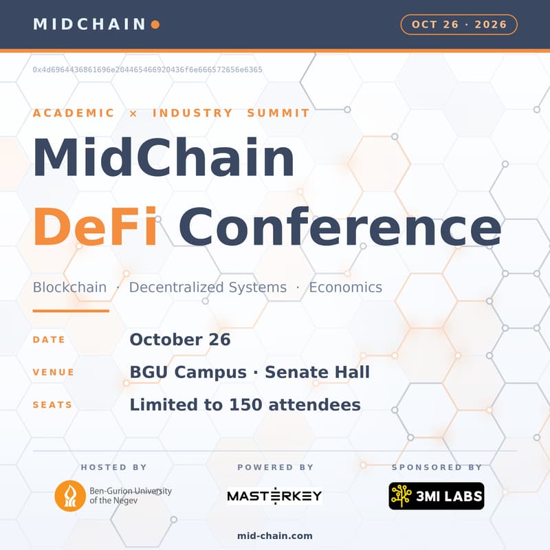 Cover Image for Mid-Chain Conference: Blockchain & Decentralized Economics