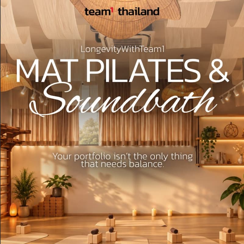 Cover Image for Team1 Thailand Pilates & Sound Bath