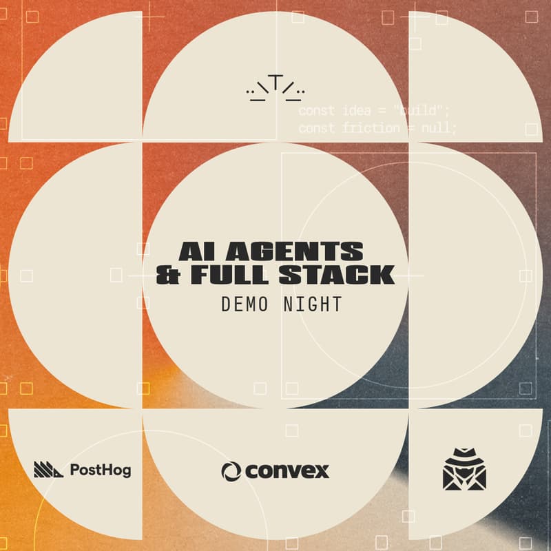 Cover Image for AI Agents + Full-Stack Demo Night with Convex PostHog & AgentMail