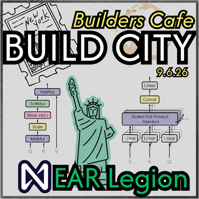 Cover Image for BuildCity x NEAR Legion: Builders Cafe