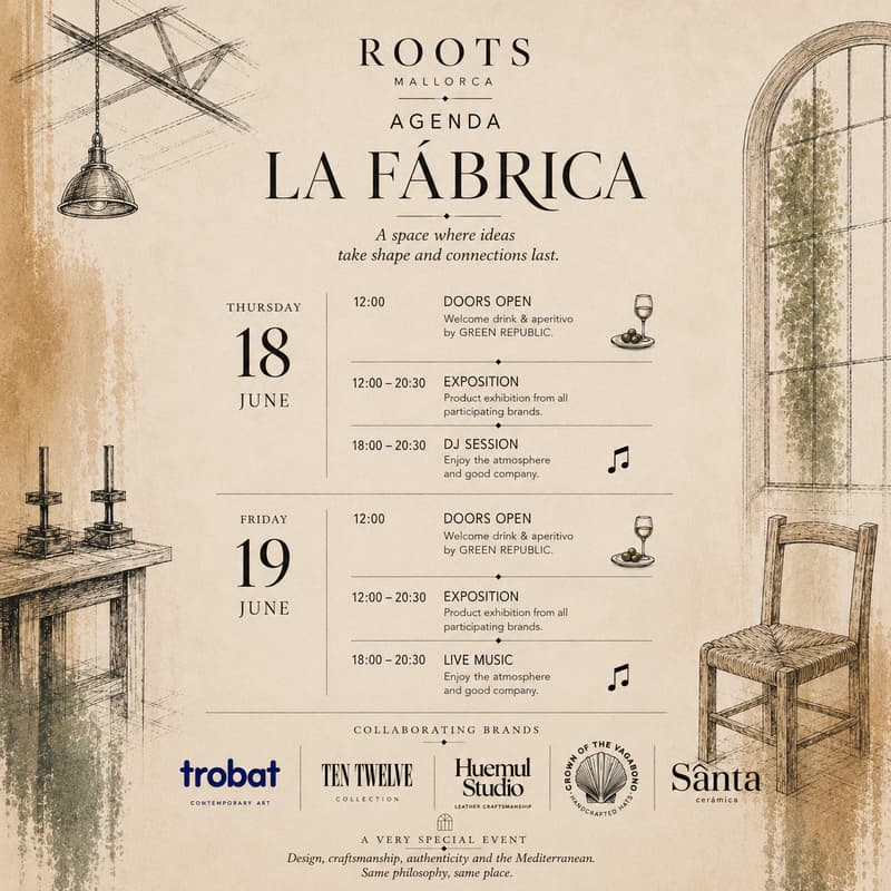Cover Image for LA FÁBRICA by Roots Mallorca