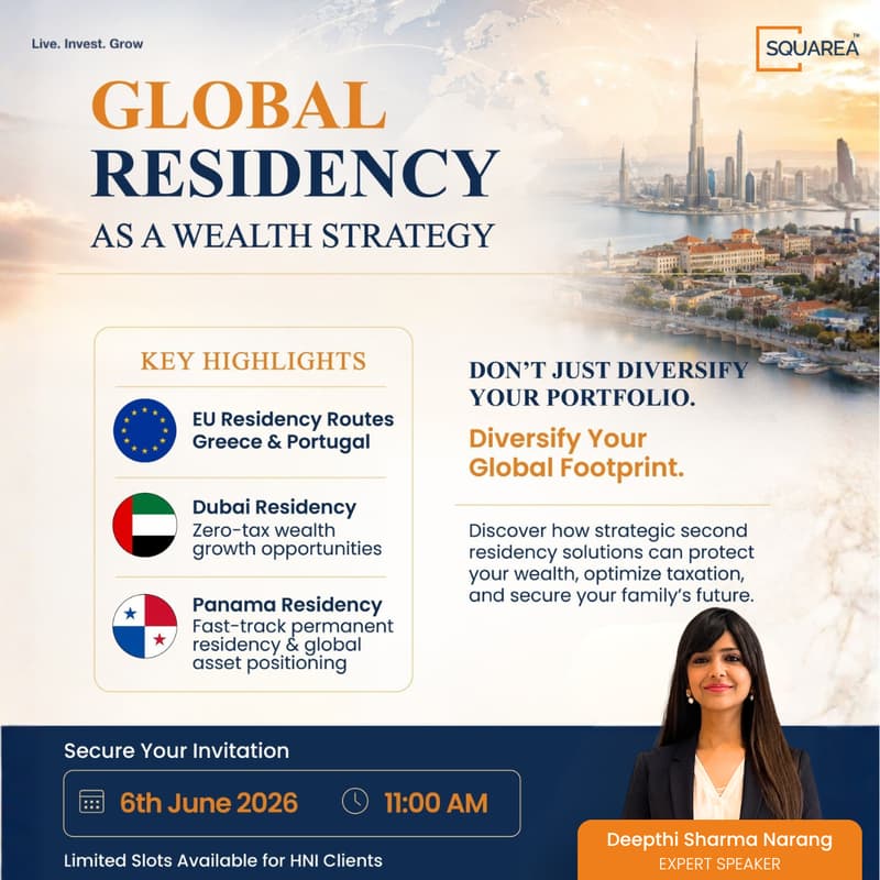 Cover Image for Exclusive Webinar - Global Residency as a Wealth Strategy