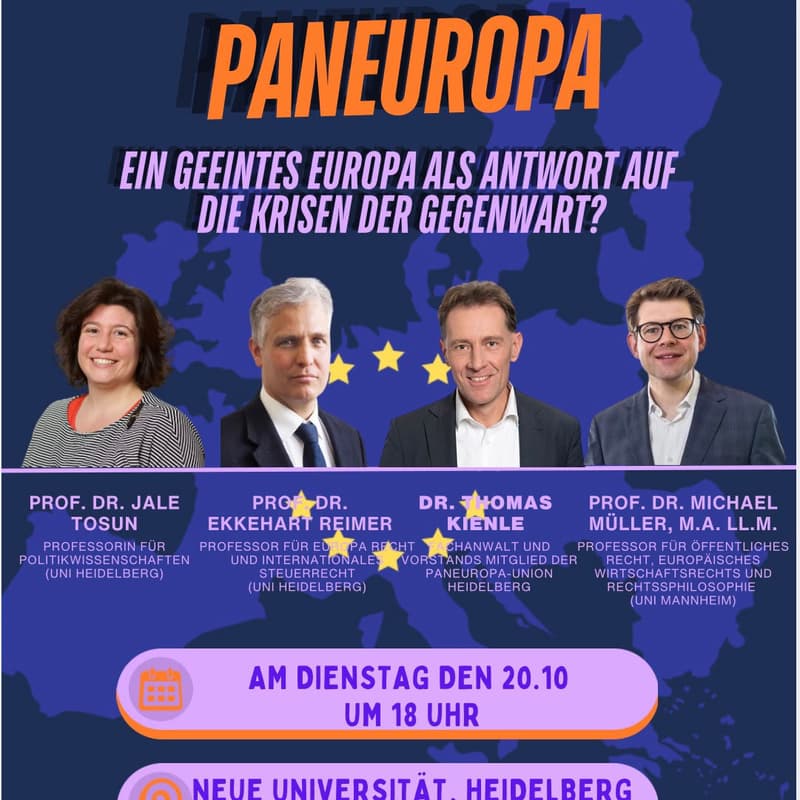 Cover Image for Paneuropa - Ein geeintes Europa als Antwort auf die Krisen der Gegenwart?