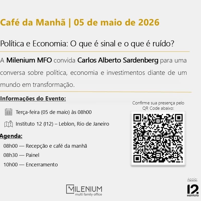 Cover Image for Política e Economia: O que é sinal e o que é ruído?
