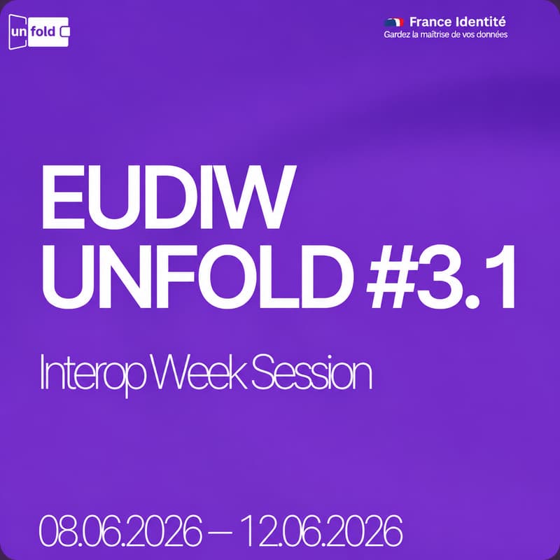 Cover Image for EUDIW Unfold #3.1 - Interop Week Session